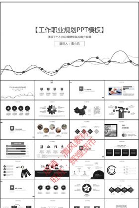 工作职业规划PPT模板
